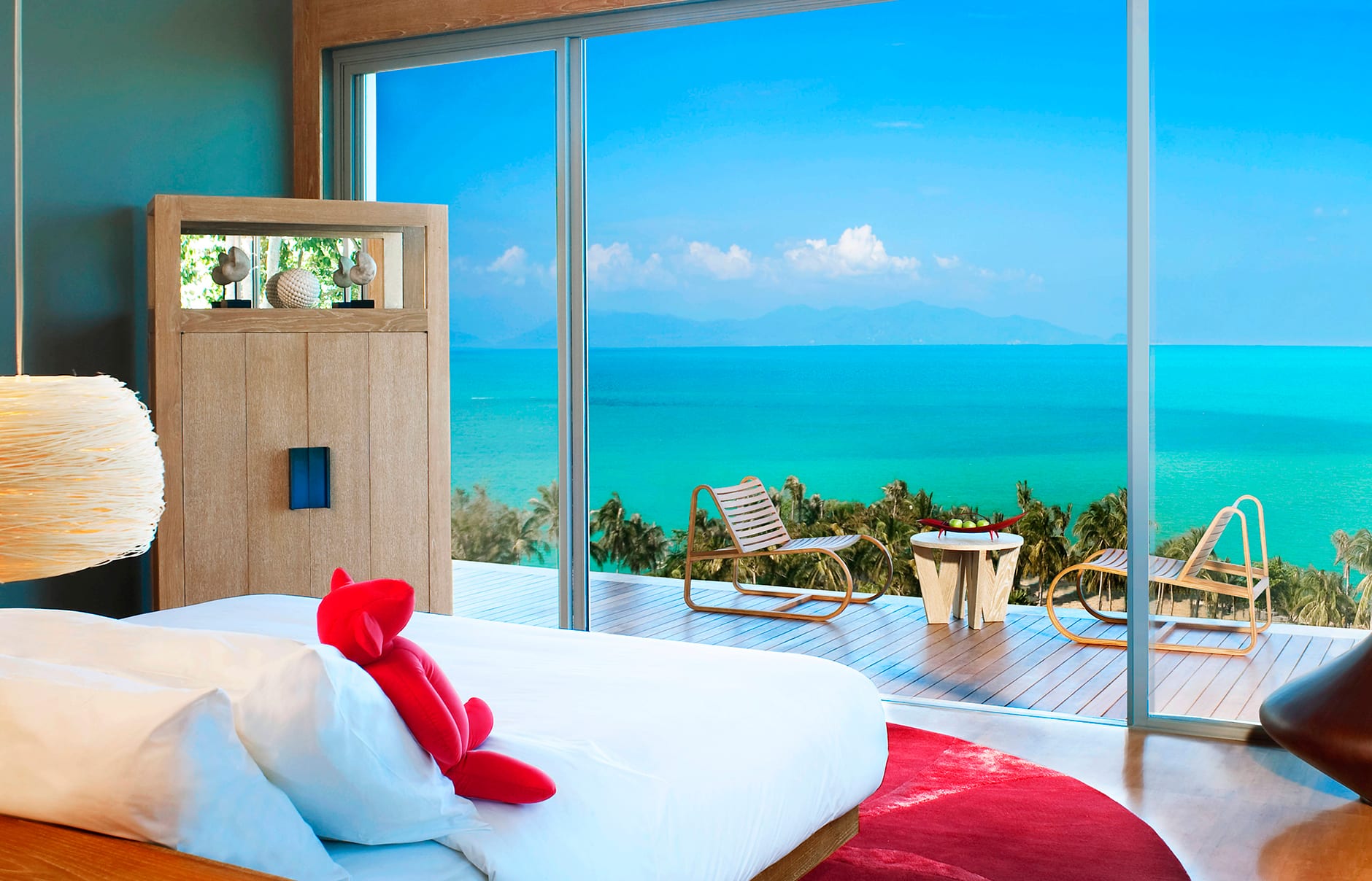 W Koh Samui, Thailand. Hotel Review by TravelPlusStyle. Photo © Marriott International