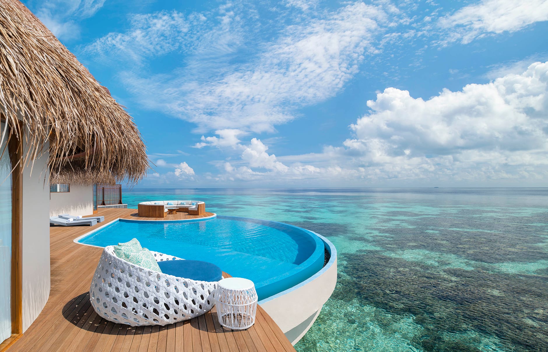 W Maldives, Fesdu Island, Maldives. Hotel Review by TravelPlusStyle. Photo © Marriott International