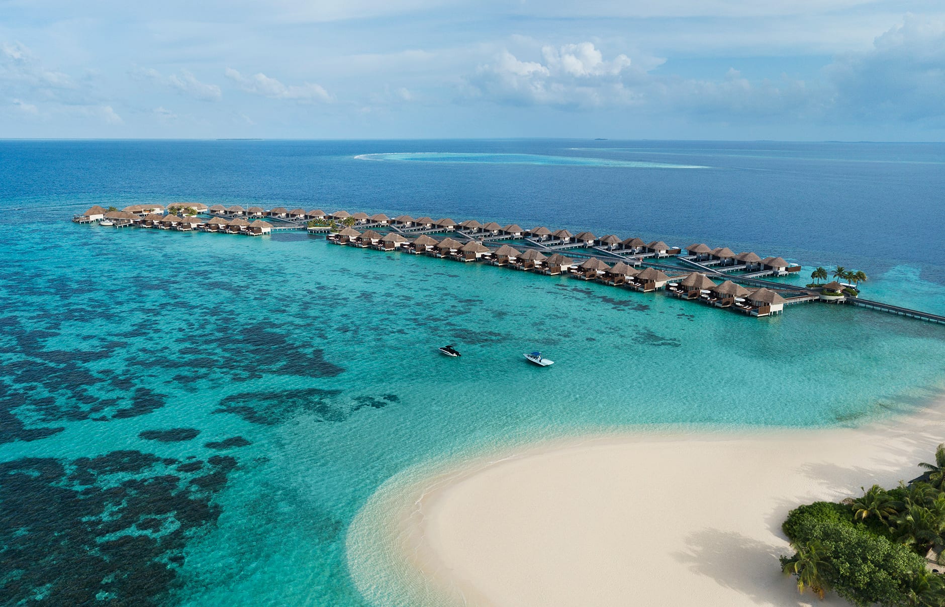 W Maldives, Fesdu Island, Maldives. Hotel Review by TravelPlusStyle. Photo © Marriott International