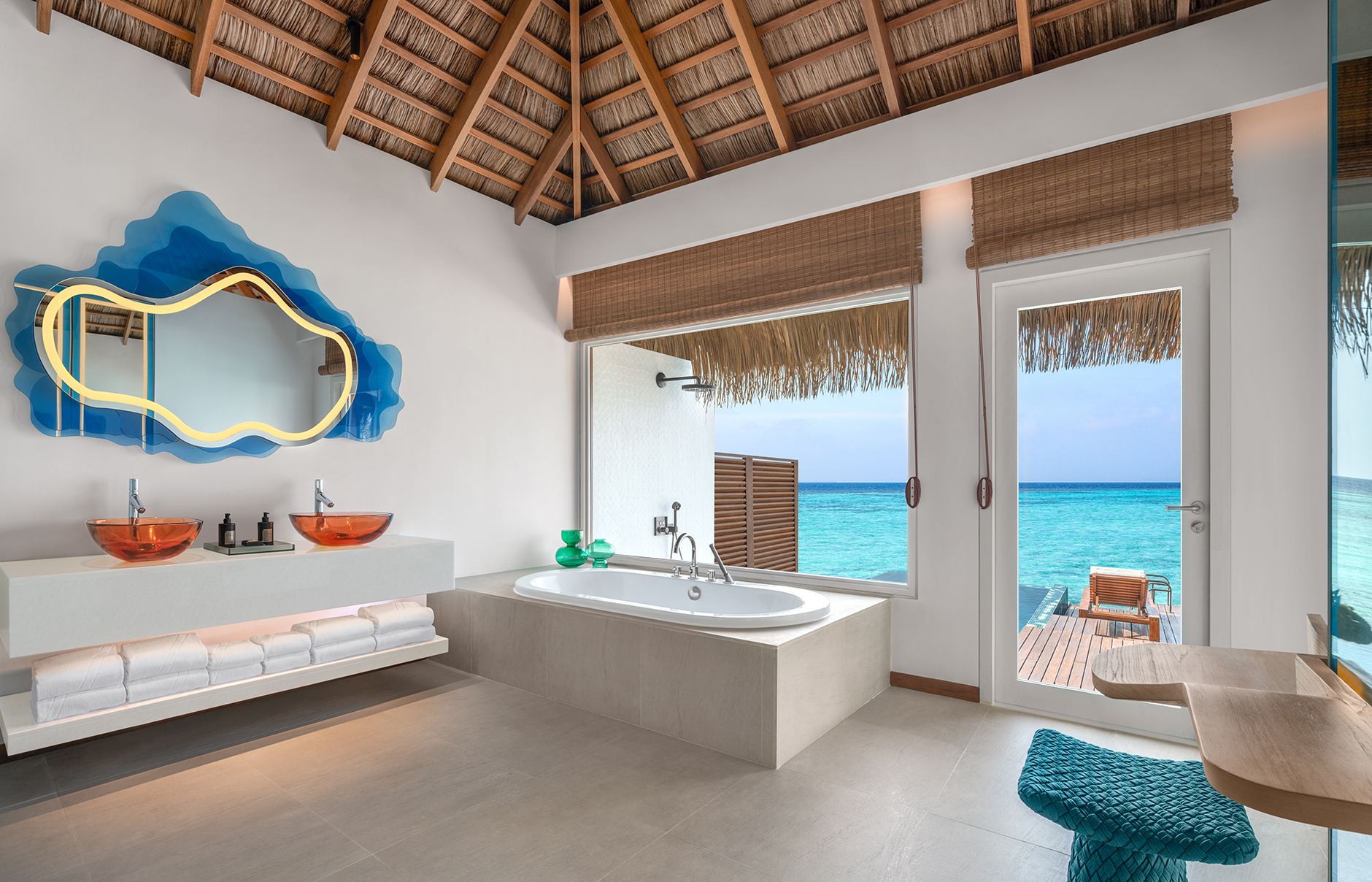 W Maldives, Fesdu Island, Maldives. Hotel Review by TravelPlusStyle. Photo © Marriott International Marriott International Hotel