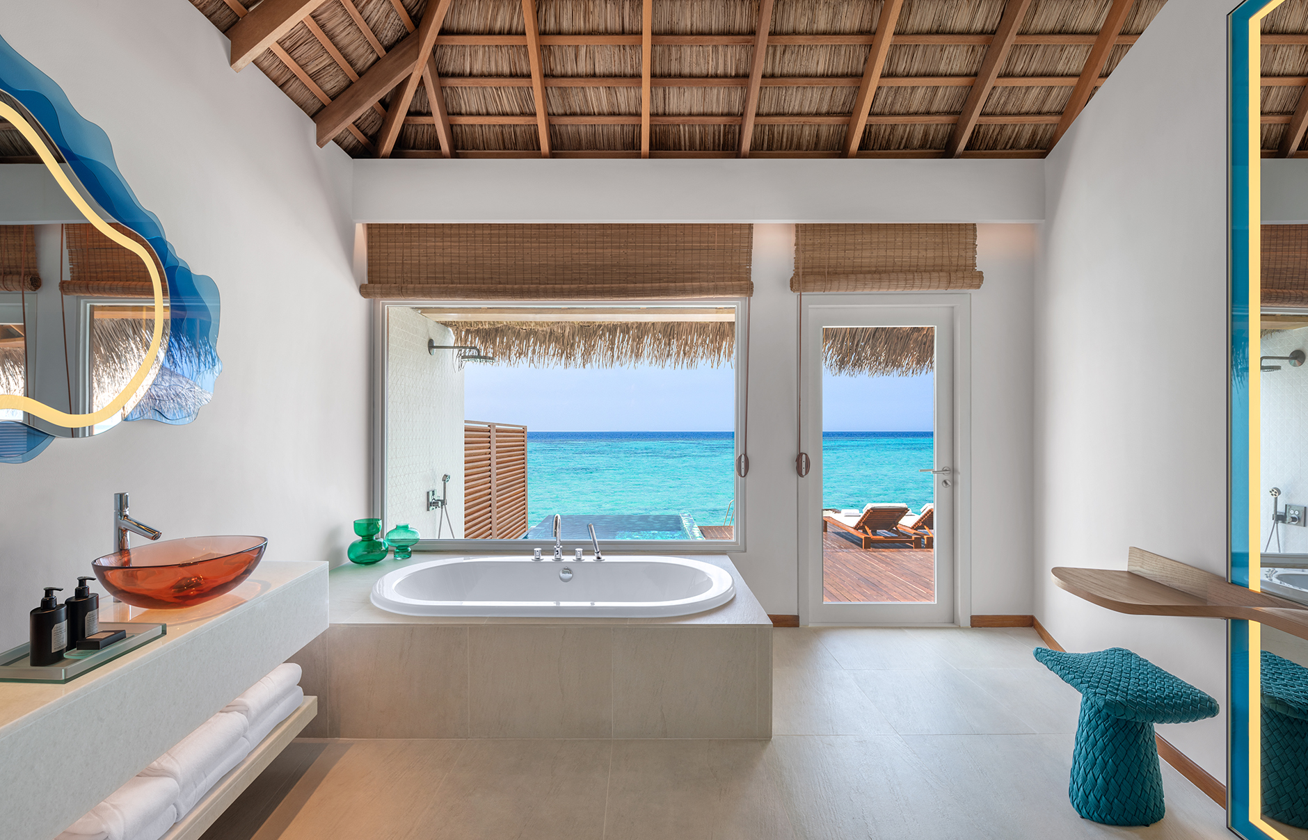 W Maldives, Fesdu Island, Maldives. Hotel Review by TravelPlusStyle. Photo © Marriott International Marriott International Hotel