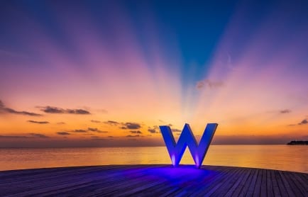 Fish Restaurant. W Retreat &amp; Spa Maldives. © Starwood Hotels &amp; Resorts Worldwide