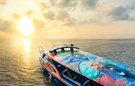 Fish Restaurant. W Retreat &amp; Spa Maldives. © Starwood Hotels &amp; Resorts Worldwide