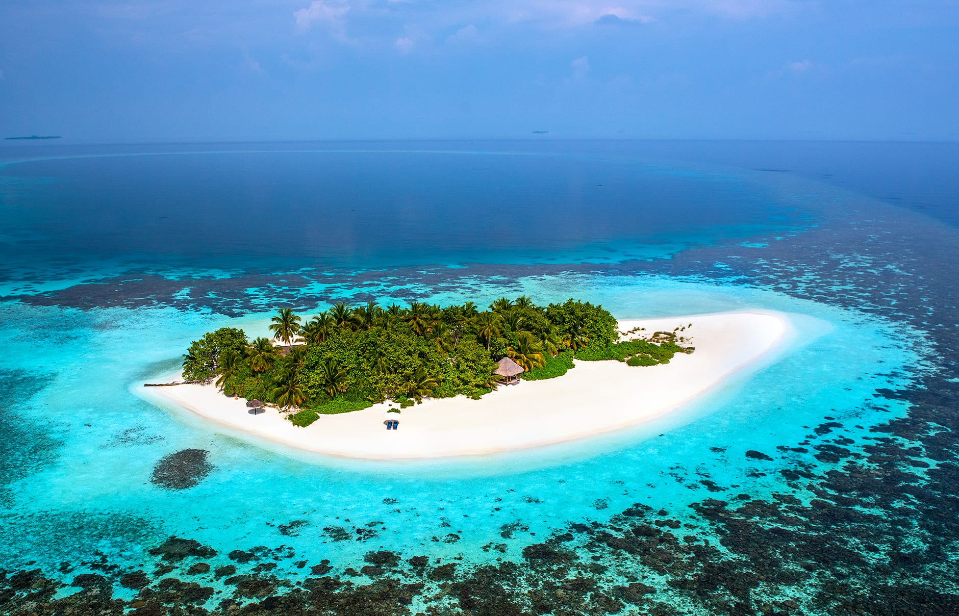 Gaathafushi Island. W Maldives, Fesdu Island, Maldives. Hotel Review by TravelPlusStyle. Photo © Marriott International