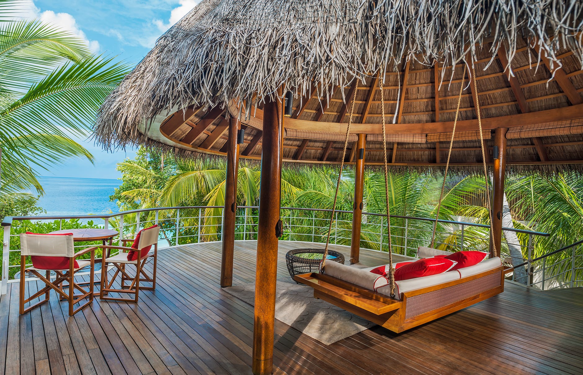Beach Oasis Retreat. W Maldives, Fesdu Island, Maldives. Hotel Review by TravelPlusStyle. Photo © Marriott International