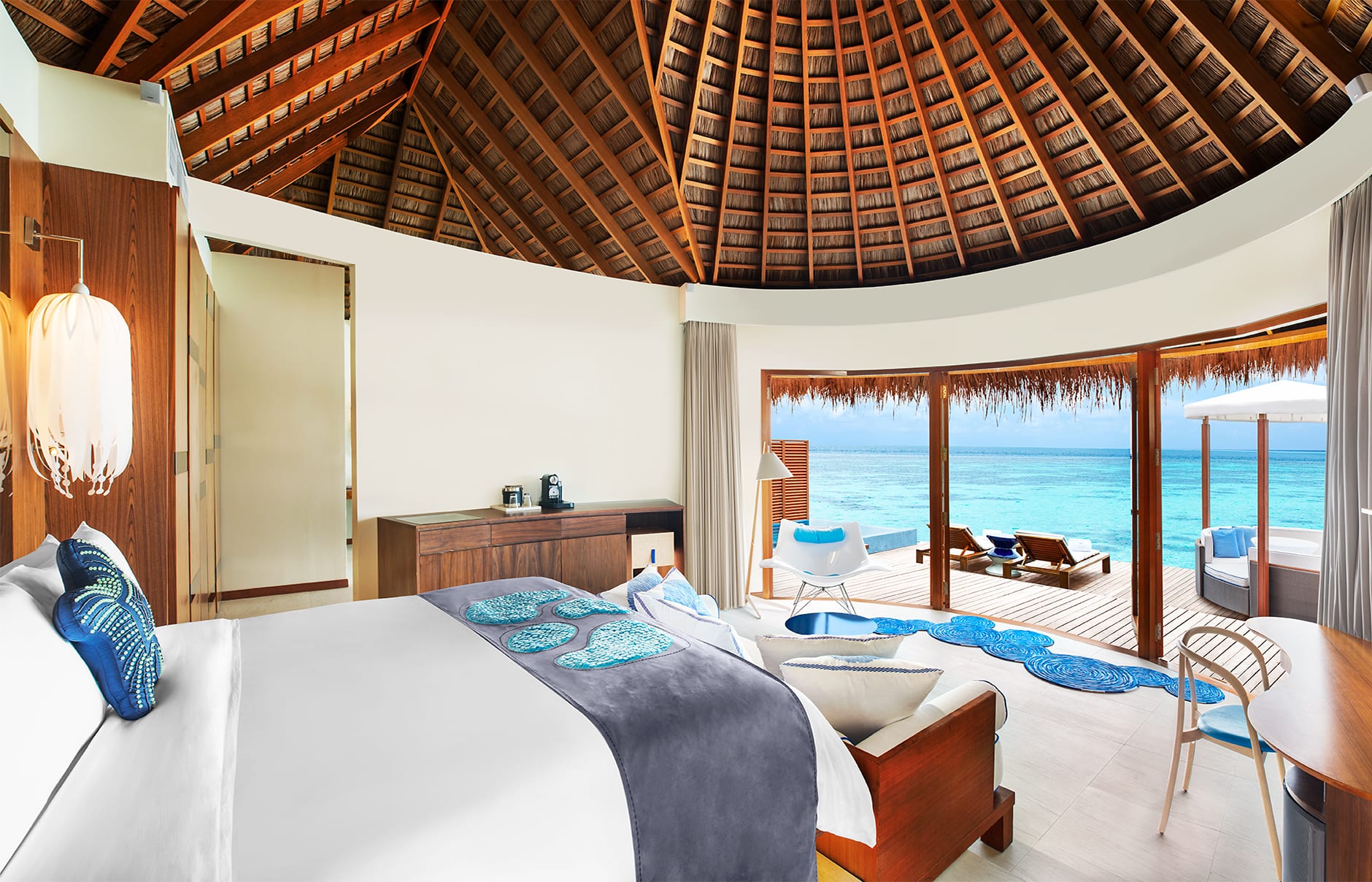 Ocean Oasis Retreat. W Maldives, Fesdu Island, Maldives. Hotel Review by TravelPlusStyle. Photo © Marriott International