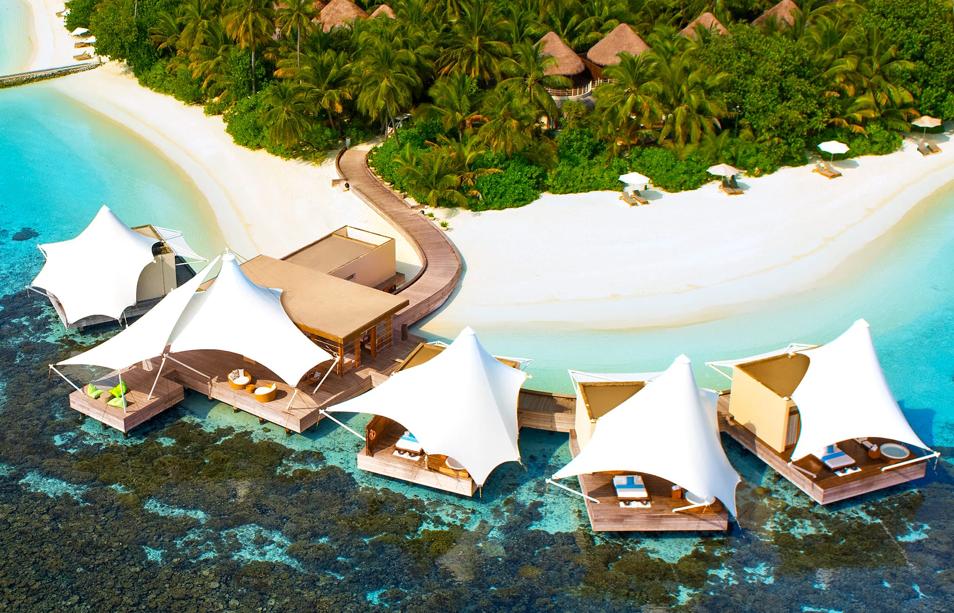 W Maldives, Fesdu Island, Maldives. Hotel Review by TravelPlusStyle. Photo © Marriott International