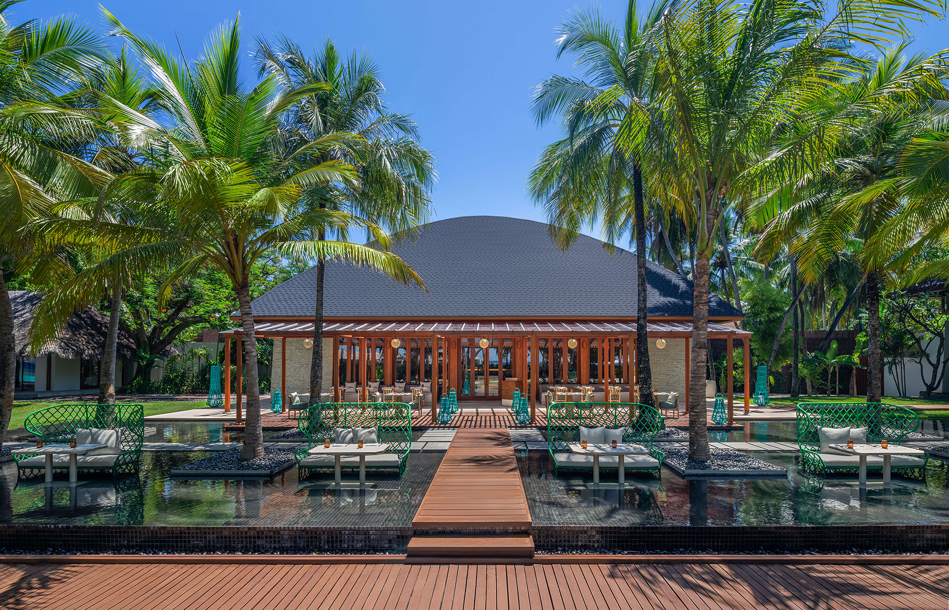 W Maldives, Fesdu Island, Maldives. Hotel Review by TravelPlusStyle. Photo © Marriott International who_mlewh_kitchen_exterior