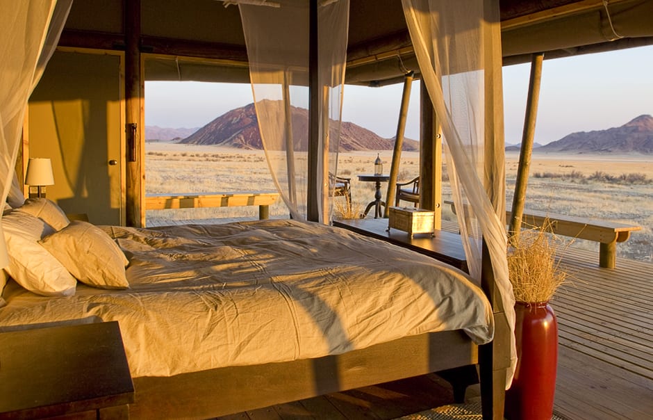 Wolwedans Boulders Camp, Namibia. Hotel Review by TravelPlusStyle. Photo © Wolwedans