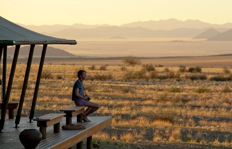 Wolwedans Boulders Camp, Namibia. Hotel Review by TravelPlusStyle. Photo © Wolwedans