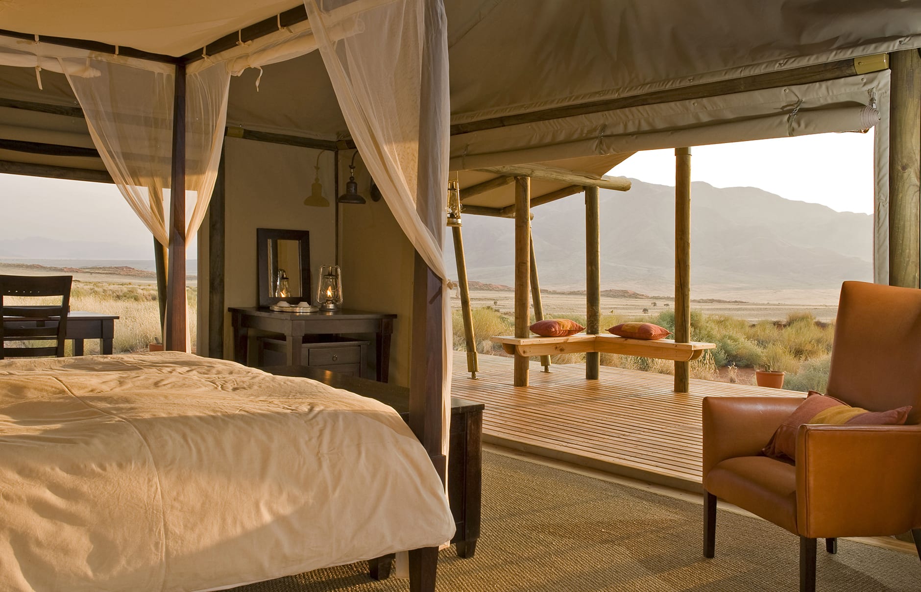 Wolwedans Dunes Lodge, NamibRand, Namibia. Hotel Review by TravelPlusStyle. Photo © Wolwedans