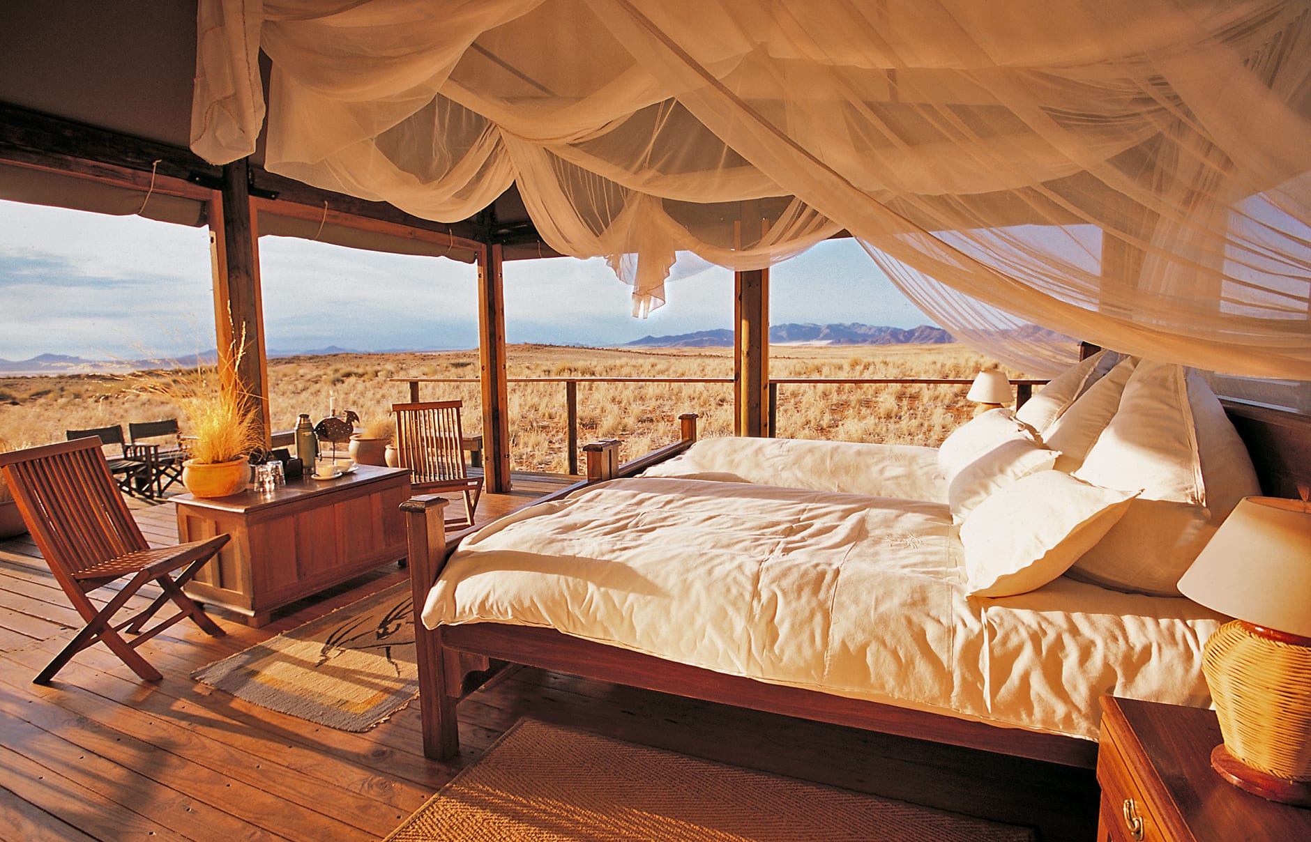 Wolwedans Dunes Lodge, NamibRand, Namibia. Hotel Review by TravelPlusStyle. Photo © Wolwedans