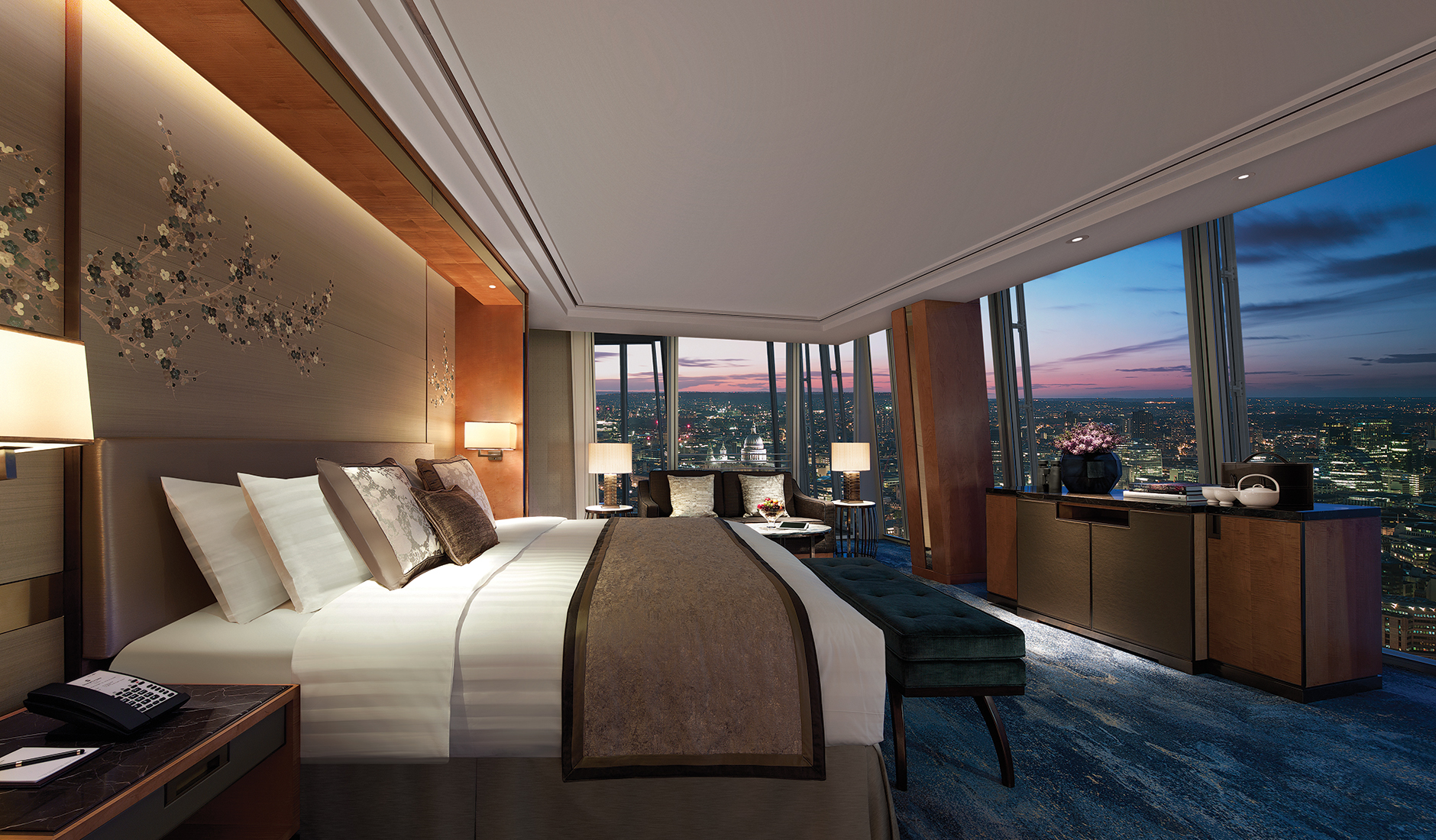 Shangri-La the Shard, London, United Kingdom • The Best Luxury Hotels in London, UK by TravelPlusStyle.com