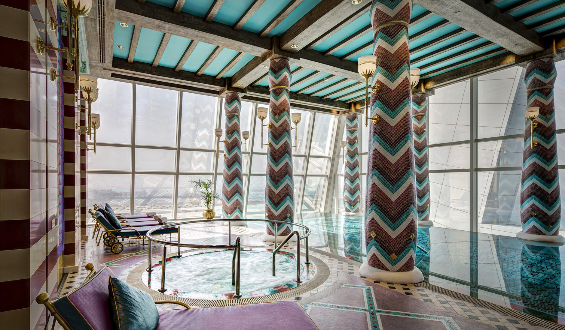 Burj Al Arab Jumeirah, Dubai, United Arab Emirates • The Best Luxury Hotels in Dubai by TravelPlusStyle.com