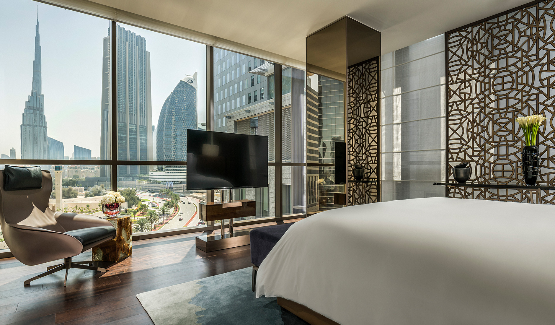 Four Seasons Hotel Dubai International Financial Centre, Dubai, UAE • The Best Luxury Hotels in Dubai by TravelPlusStyle.com