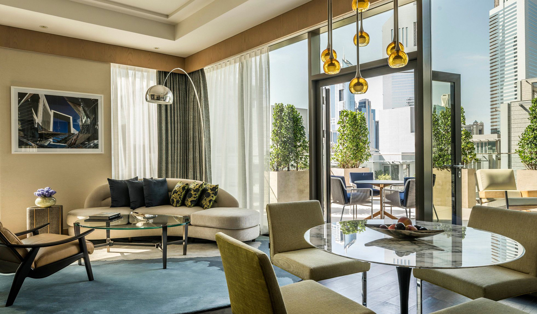 Four Seasons Hotel Dubai International Financial Centre, Dubai, UAE • The Best Luxury Hotels in Dubai by TravelPlusStyle.com