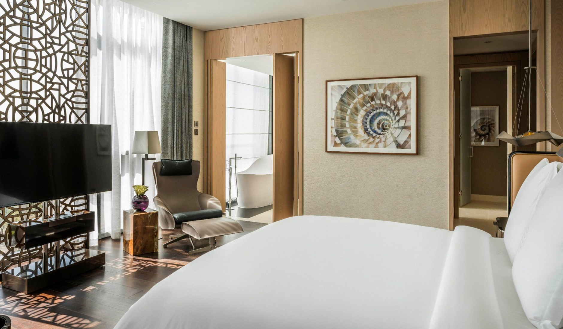 Four Seasons Hotel Dubai International Financial Centre, Dubai, UAE • The Best Luxury Hotels in Dubai by TravelPlusStyle.com