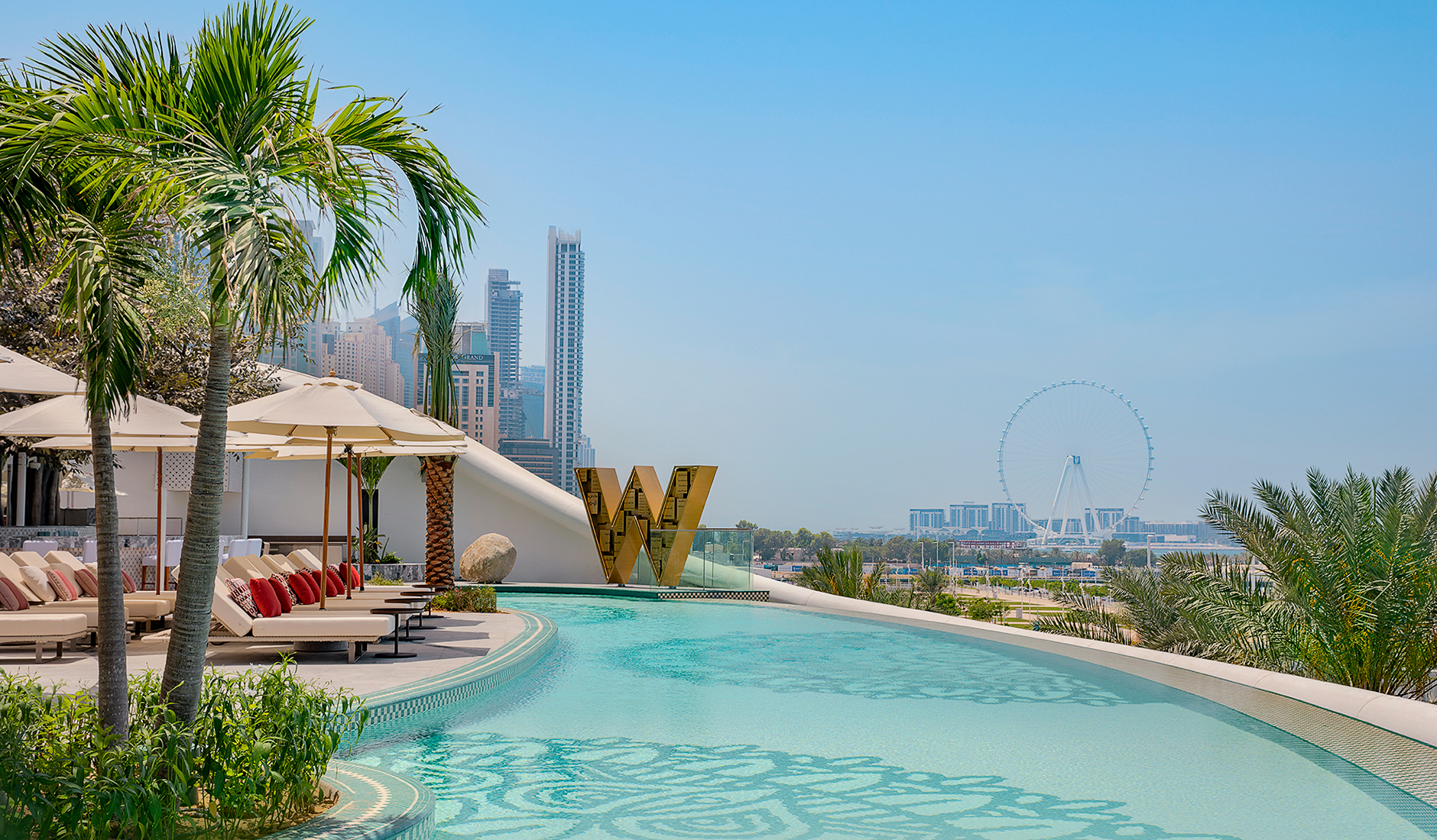 W Dubai - Mina Seyahi, Dubai, United Arab Emirates • The Best Luxury Hotels in Dubai by TravelPlusStyle.com