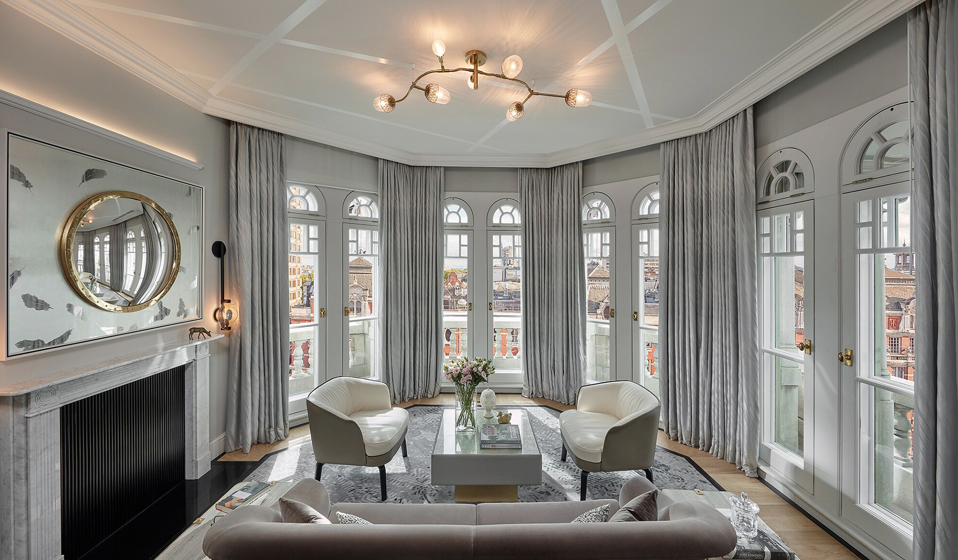 Mandarin Oriental Hyde Park, London, United Kingdom • The Best Luxury Hotels in London, UK by TravelPlusStyle.com