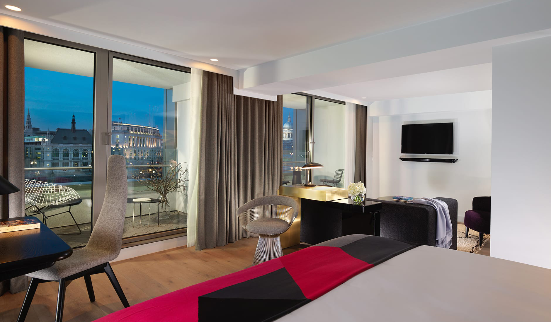 Sea Containers London, London, United Kingdom • The Best Luxury Hotels in London, UK by TravelPlusStyle.com