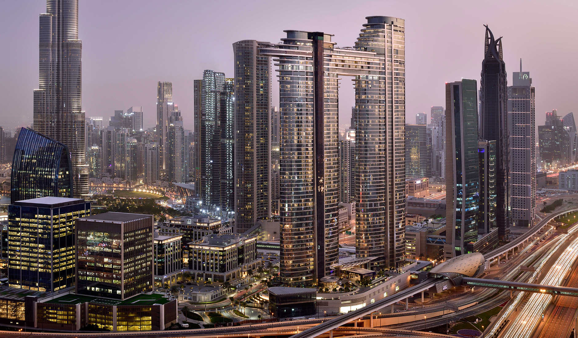 Address Sky View, Dubai, United Arab Emirates • The Best Luxury Hotels in Dubai by TravelPlusStyle.com