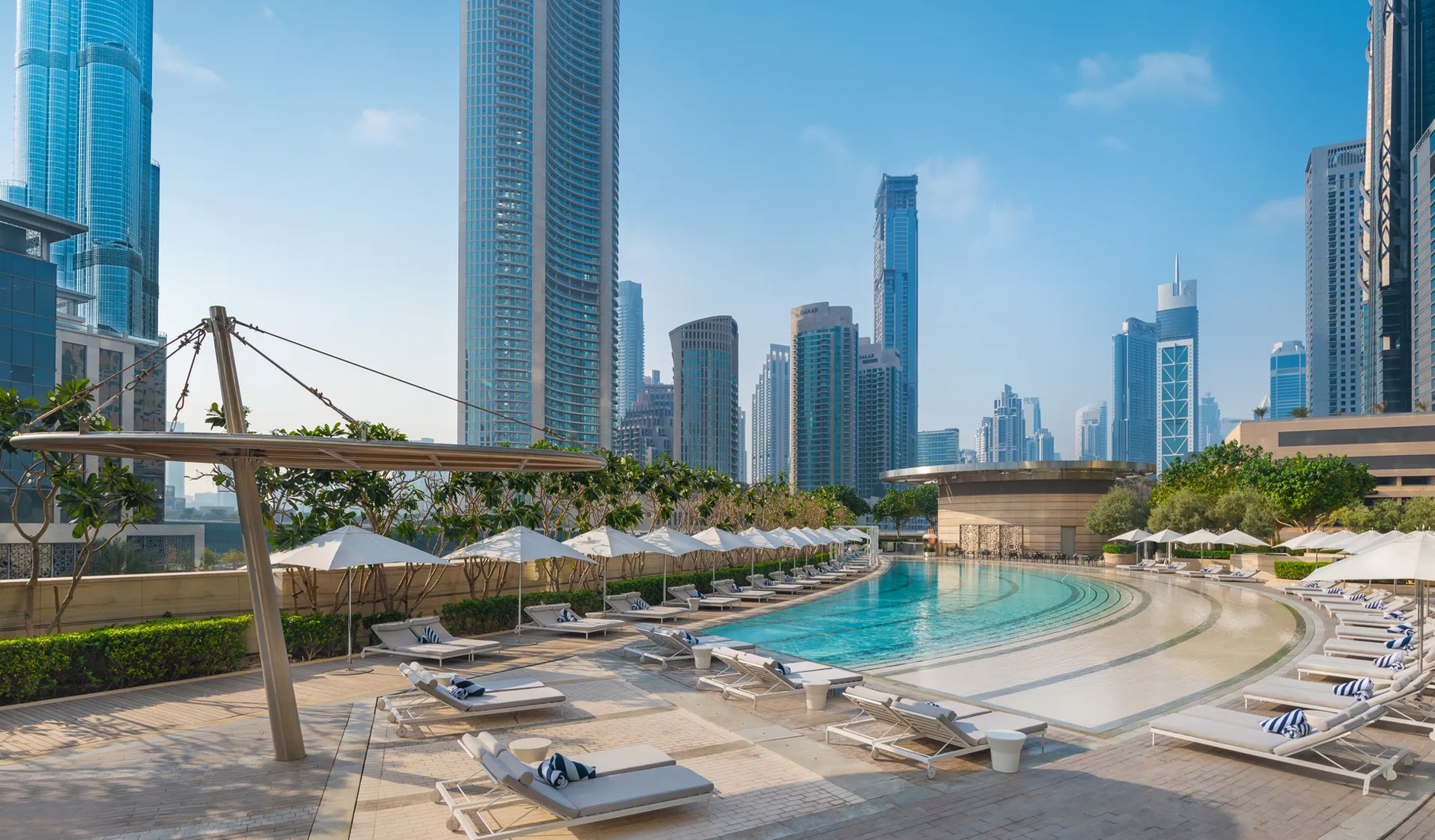 Address Sky View, Dubai, United Arab Emirates • The Best Luxury Hotels in Dubai by TravelPlusStyle.com