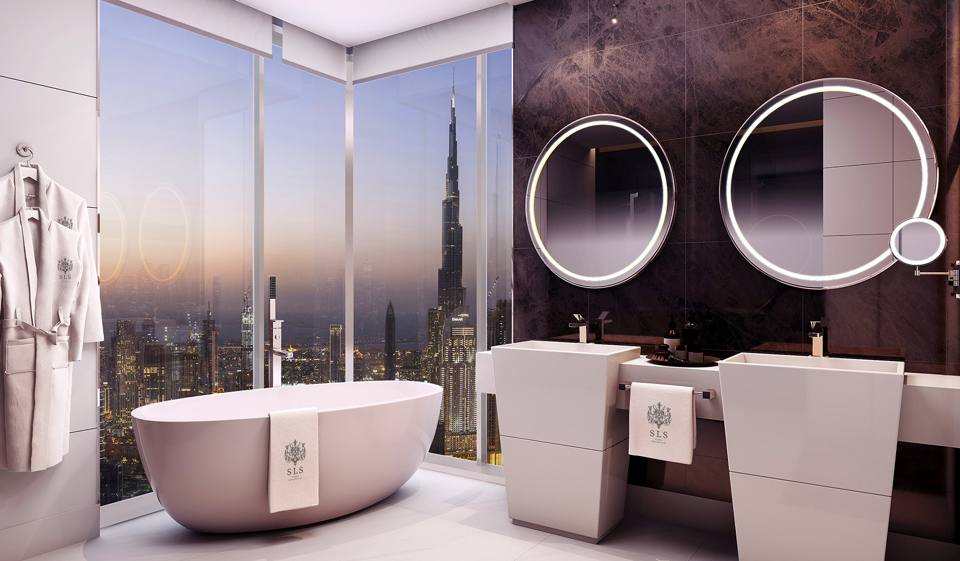 SLS Dubai Hotel & Residences, Dubai, United Arab Emirates • The Best Luxury Hotels in Dubai by TravelPlusStyle.com