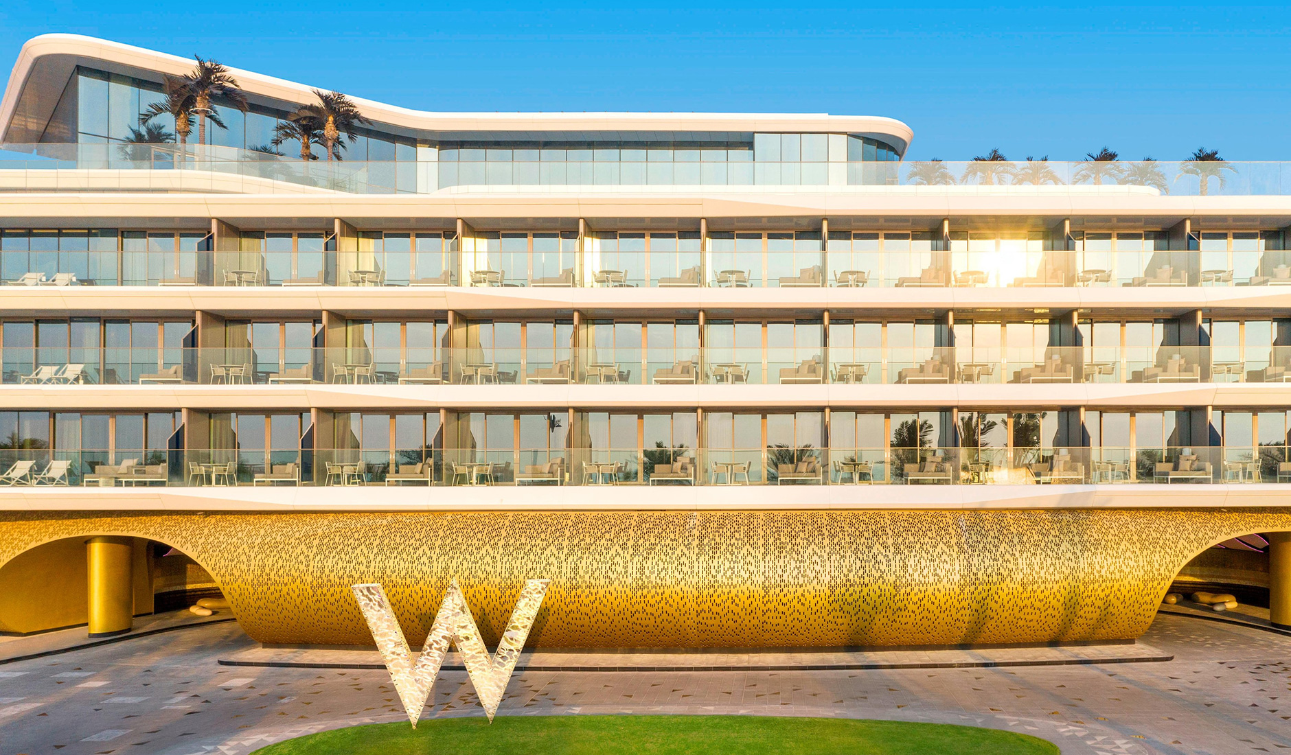 W Dubai - The Palm, Dubai, United Arab Emirates • The Best Luxury Hotels in Dubai by TravelPlusStyle.com