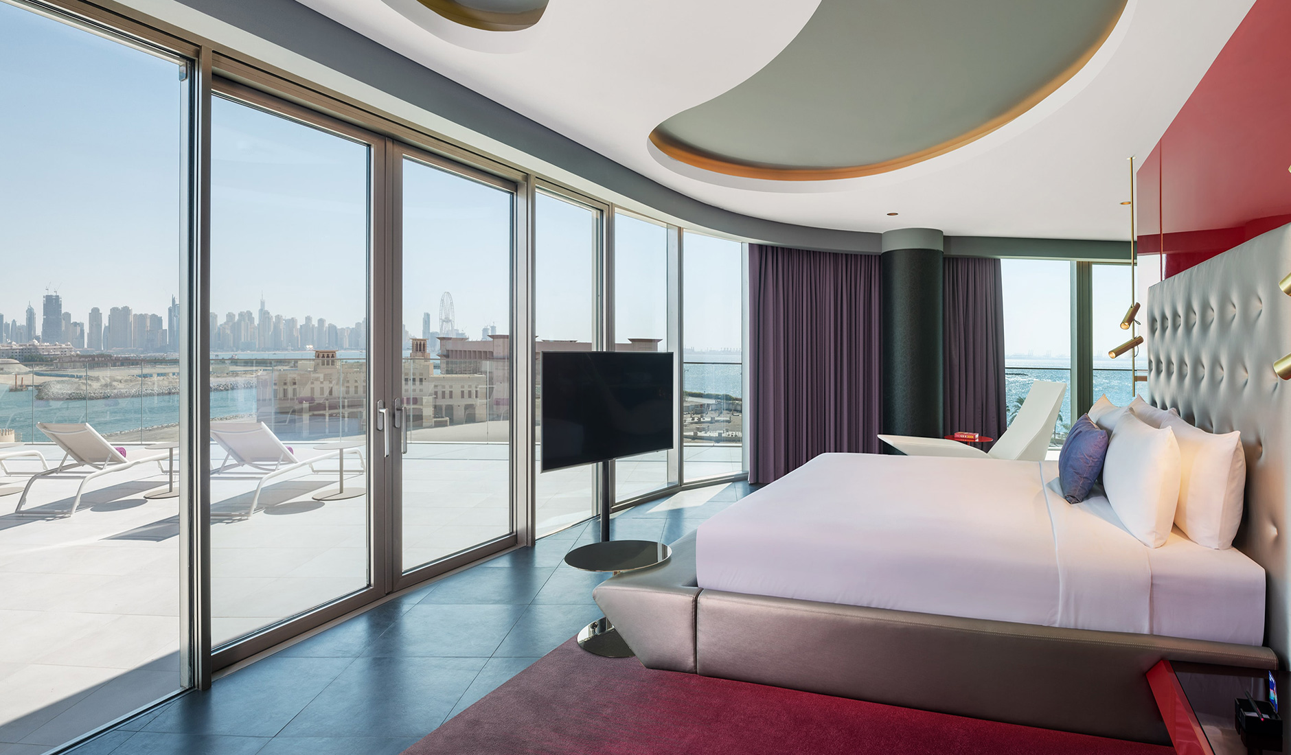 W Dubai - The Palm, Dubai, United Arab Emirates • The Best Luxury Hotels in Dubai by TravelPlusStyle.com