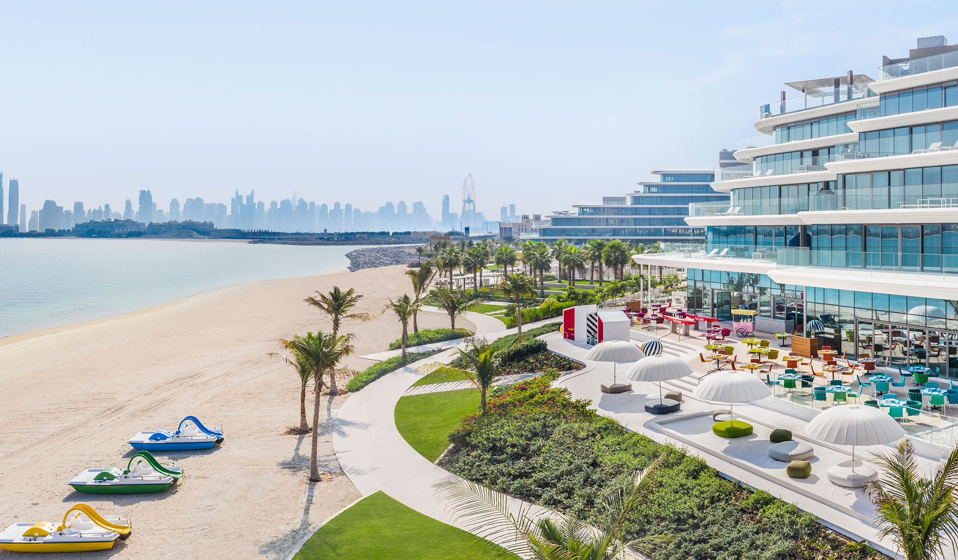 W Dubai - The Palm, Dubai, United Arab Emirates • The Best Luxury Hotels in Dubai by TravelPlusStyle.com