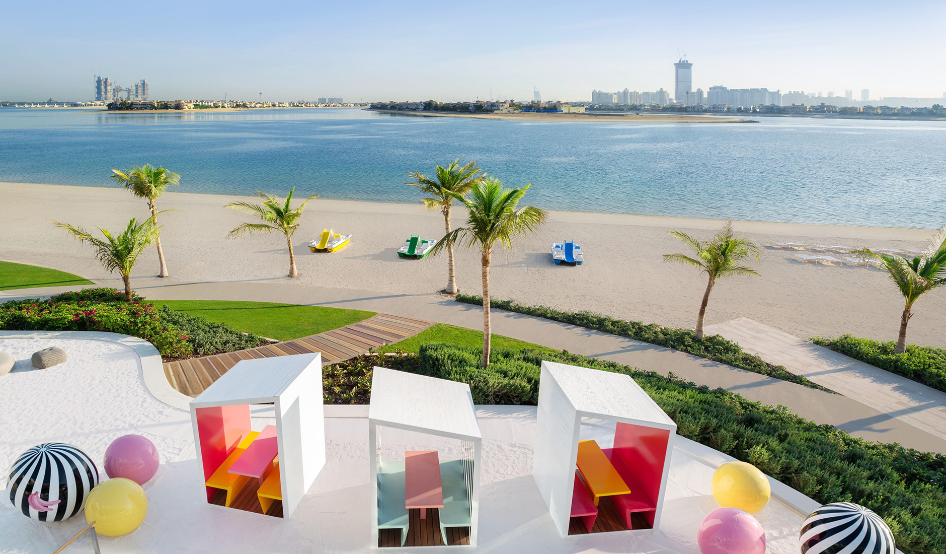 W Dubai - The Palm, Dubai, United Arab Emirates • The Best Luxury Hotels in Dubai by TravelPlusStyle.com