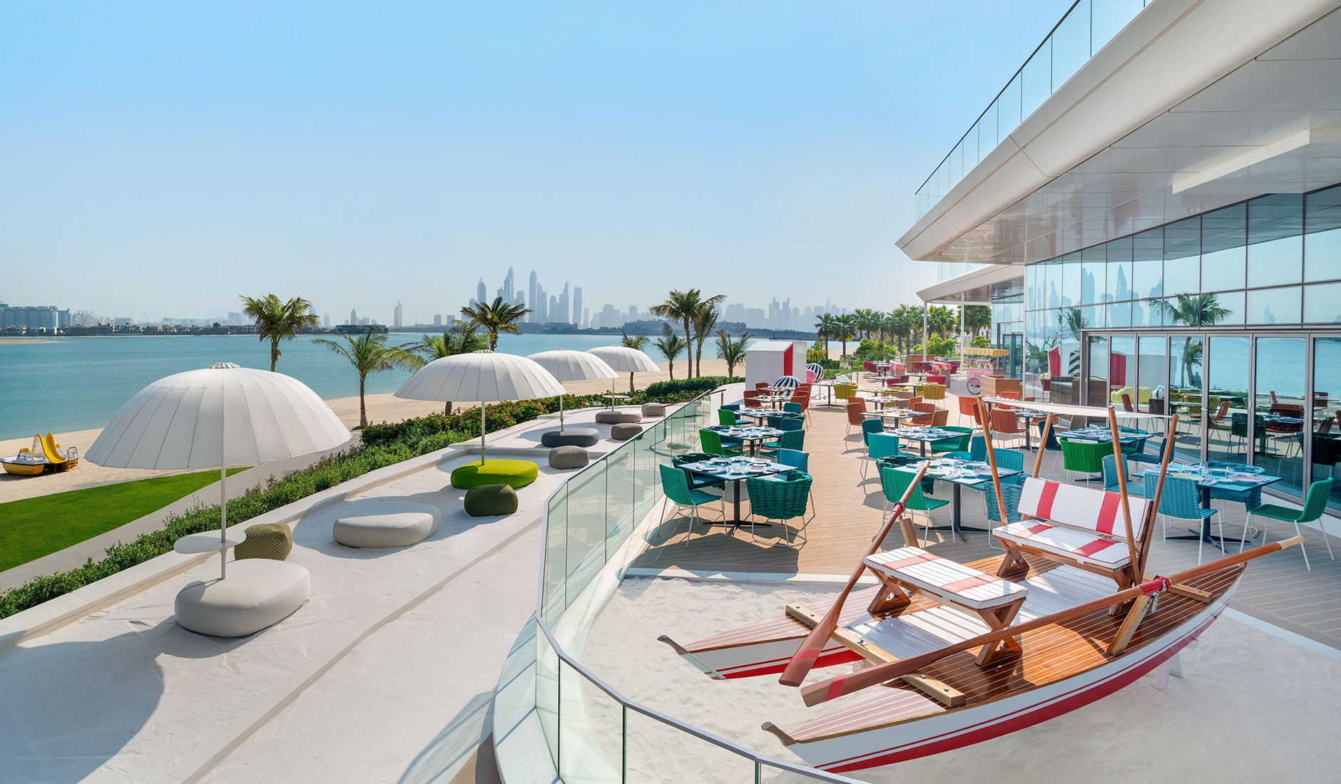 W Dubai - The Palm, Dubai, United Arab Emirates • The Best Luxury Hotels in Dubai by TravelPlusStyle.com
