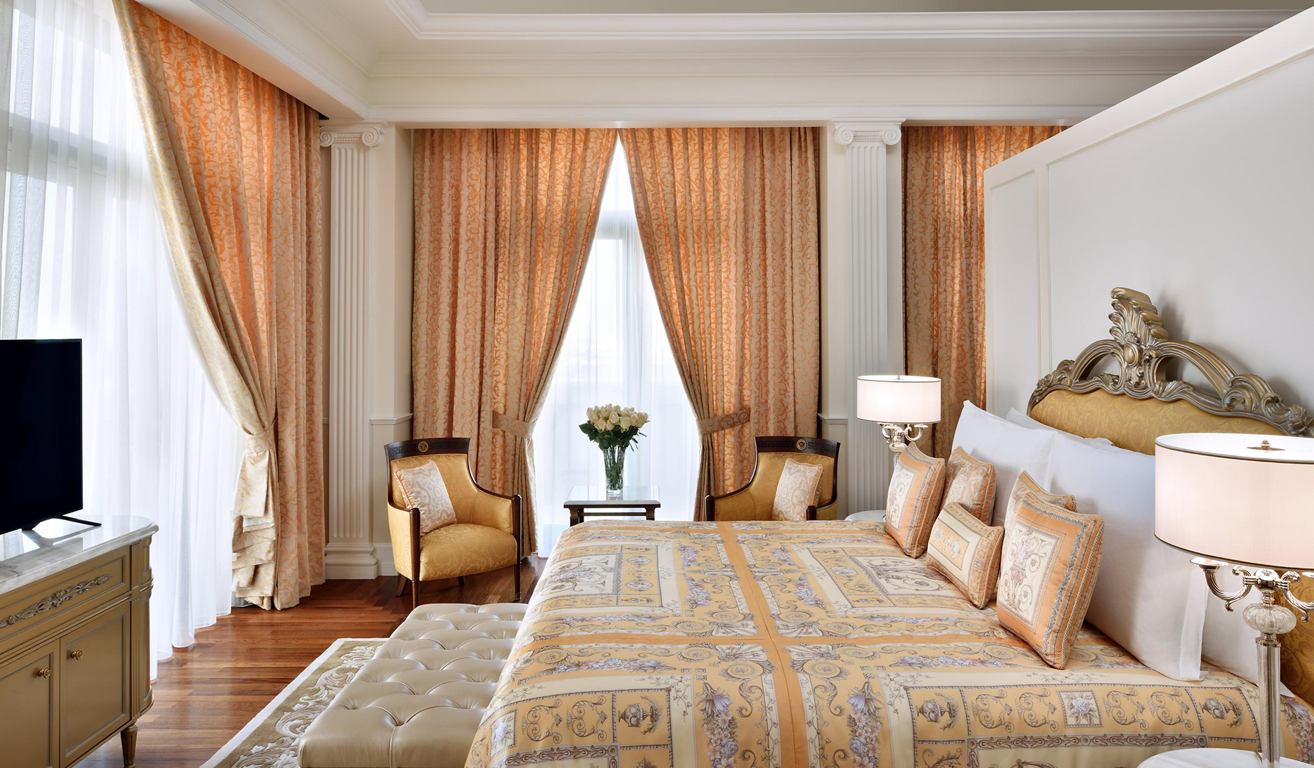 Palazzo Versace Dubai, Dubai, United Arab Emirates • The Best Luxury Hotels in Dubai by TravelPlusStyle.com