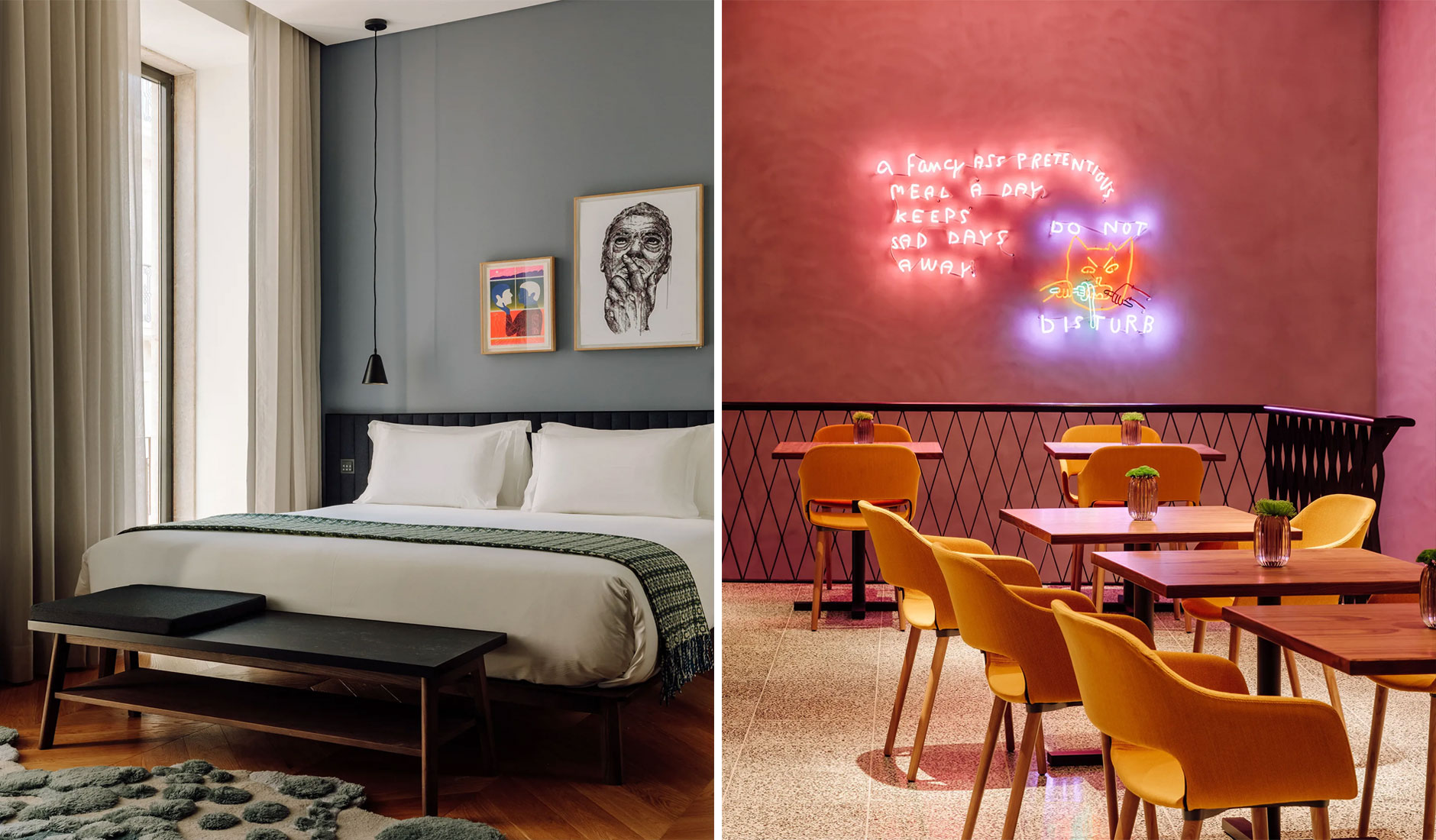 Hotel Hotel, Lisbon, Portugal • The Best Luxury and Boutique Hotels in Lisbon, Portugal by TravelPlusStyle.com