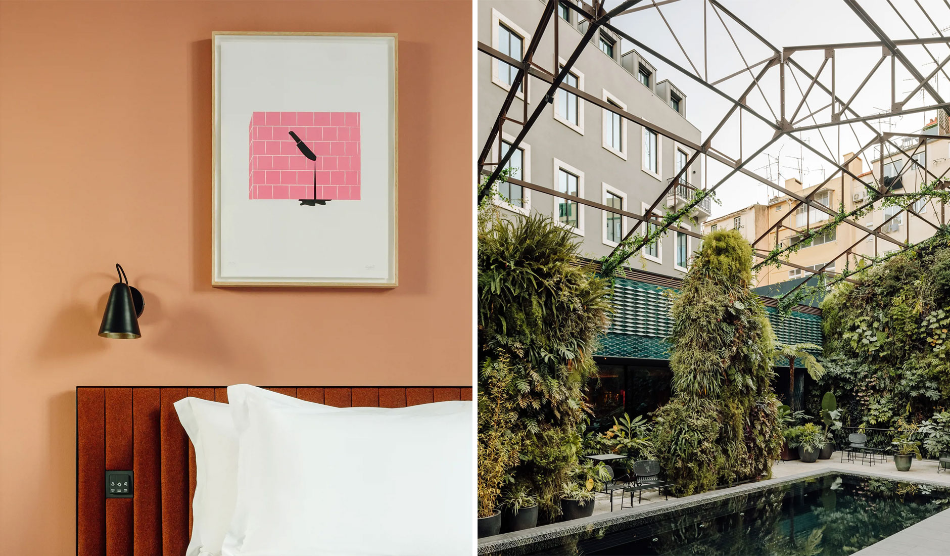Hotel Hotel, Lisbon, Portugal • The Best Luxury and Boutique Hotels in Lisbon, Portugal by TravelPlusStyle.com