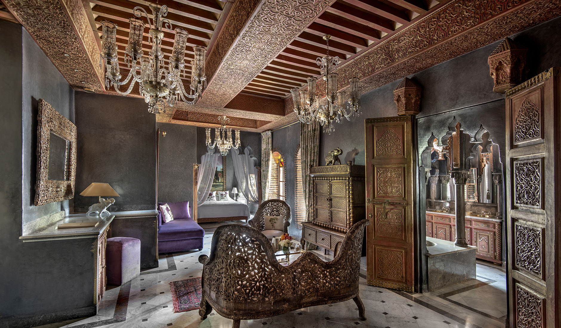 La Sultana Marrakech, Marrakech, Morocco • The Best Luxury Boutique Riads in Marrakech, Morocco by TravelPlusStyle.com