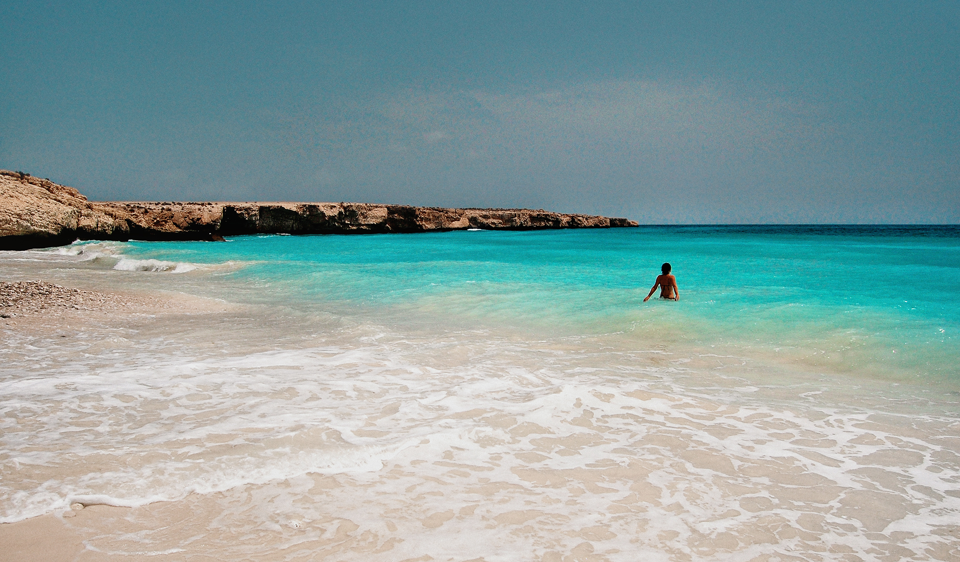 Tiwi White Beach, Oman. The Top 10 Things To Do in Oman. Photo by © TravelPlusStyle.com