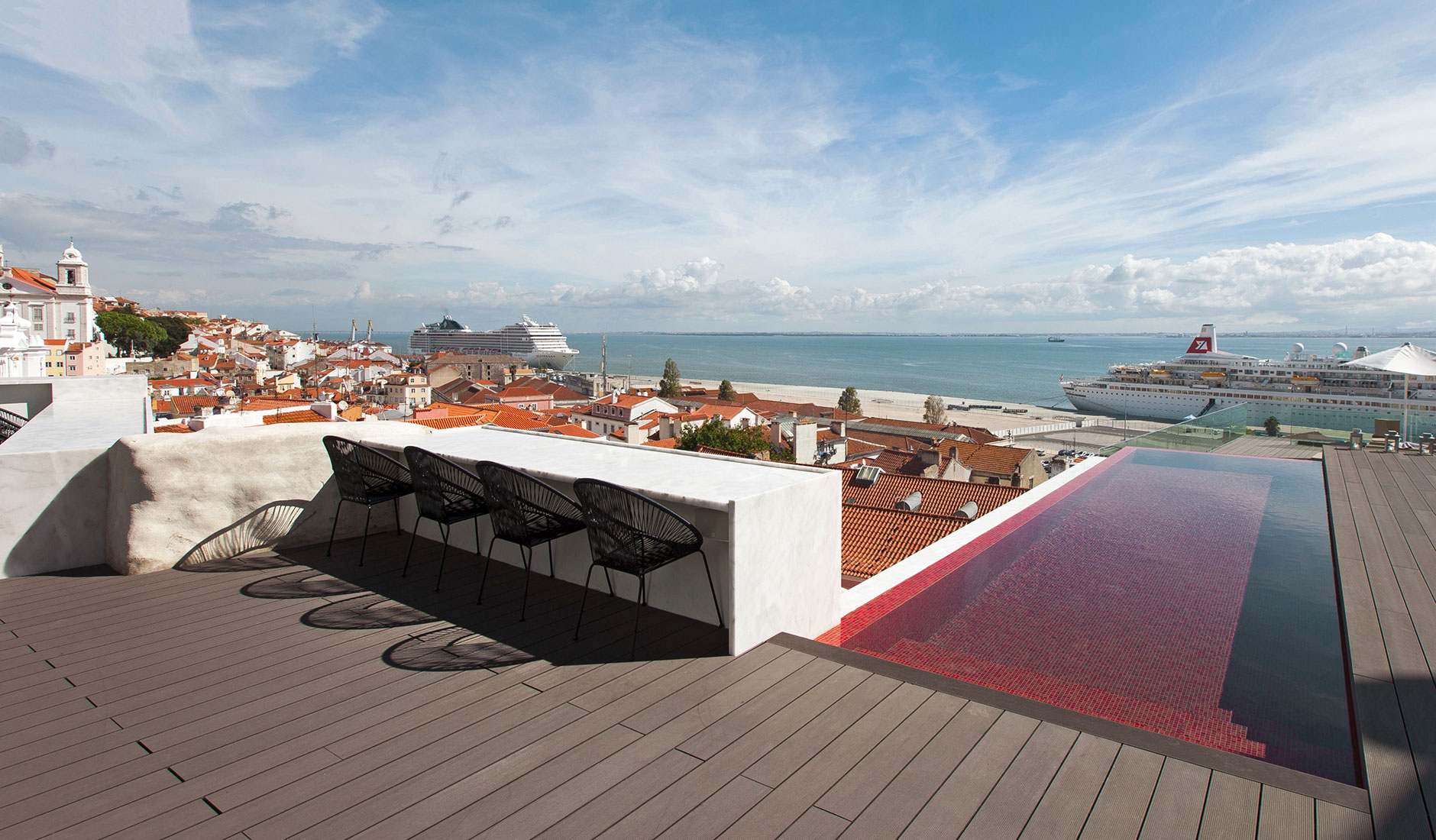 Memmo Alfama, Lisbon, Portugal • The Best Luxury and Boutique Hotels in Lisbon, Portugal by TravelPlusStyle.com