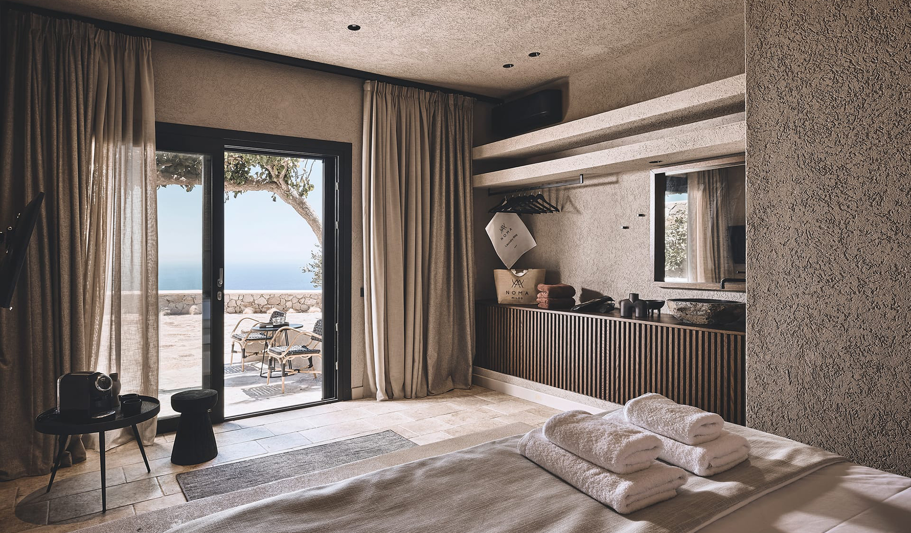 Noma Milos, Milos, Greece • The Ultimate Guide to the Best Chic Hotels in Milos, Greece by TravelPlusStyle.com