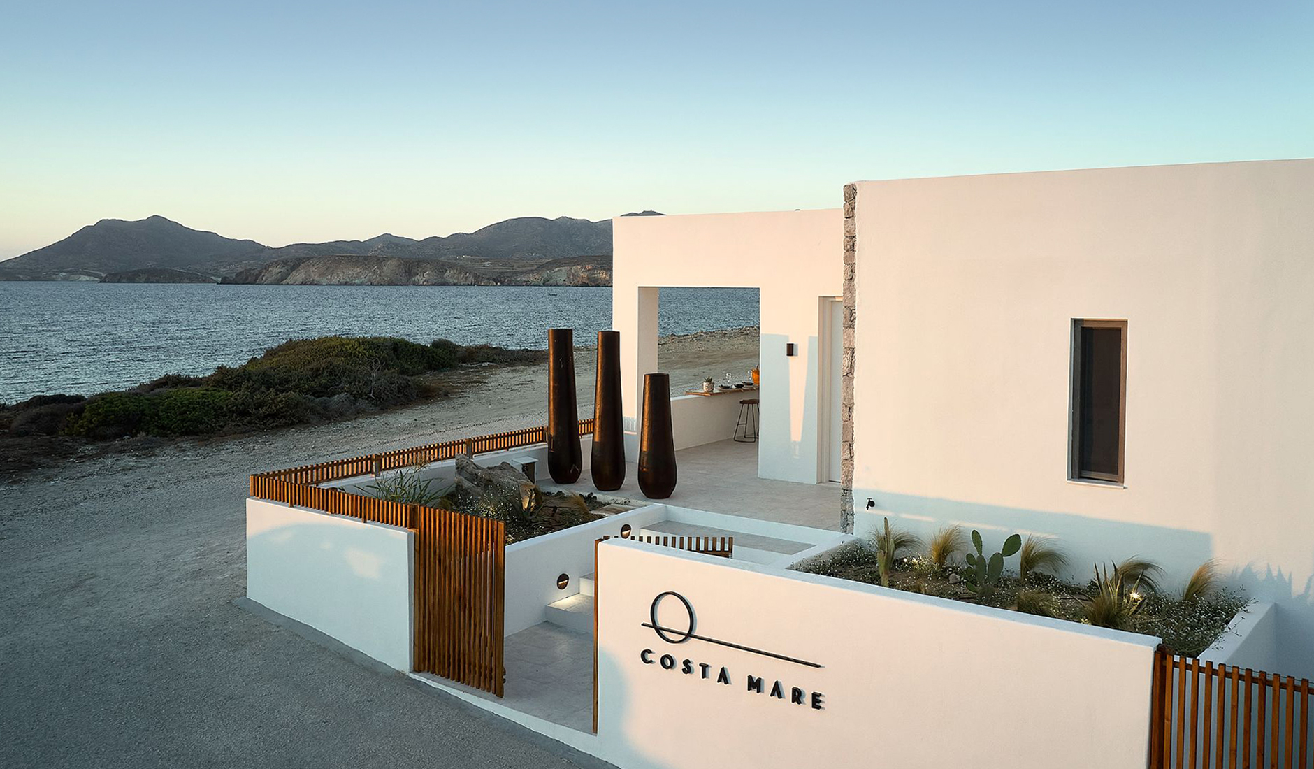 Costa Mare Milos, Milos, Greece • The Ultimate Guide to the Best Chic Hotels in Milos, Greece by TravelPlusStyle.com