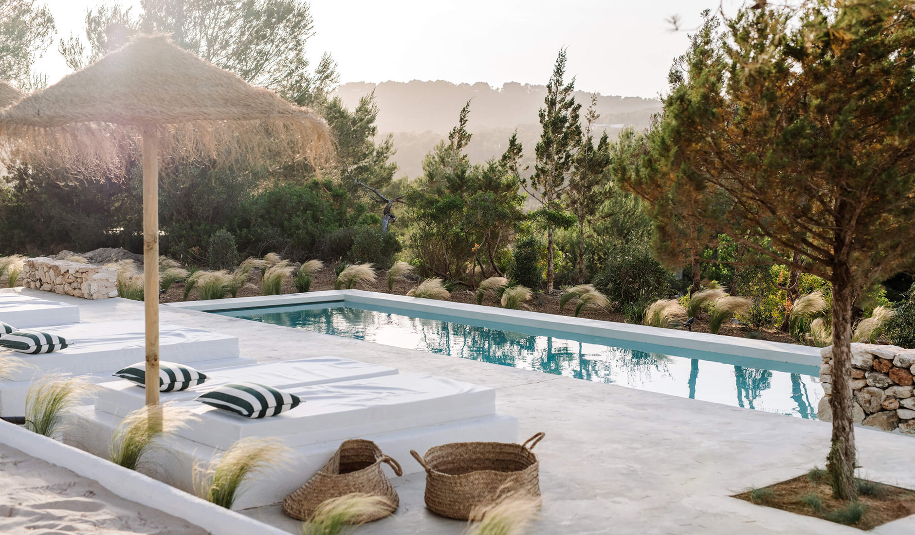 Poolside Bliss at Ibiza's Can Domo Agroturismo