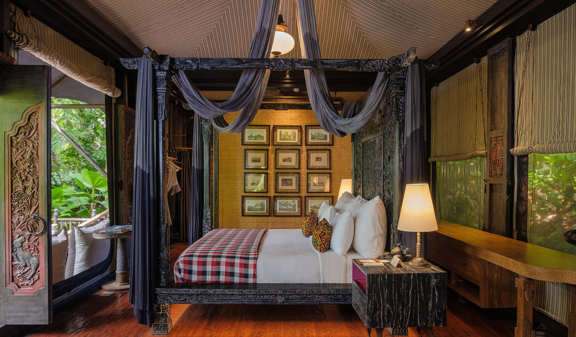 Luxury Tent Bedroom in Ubud