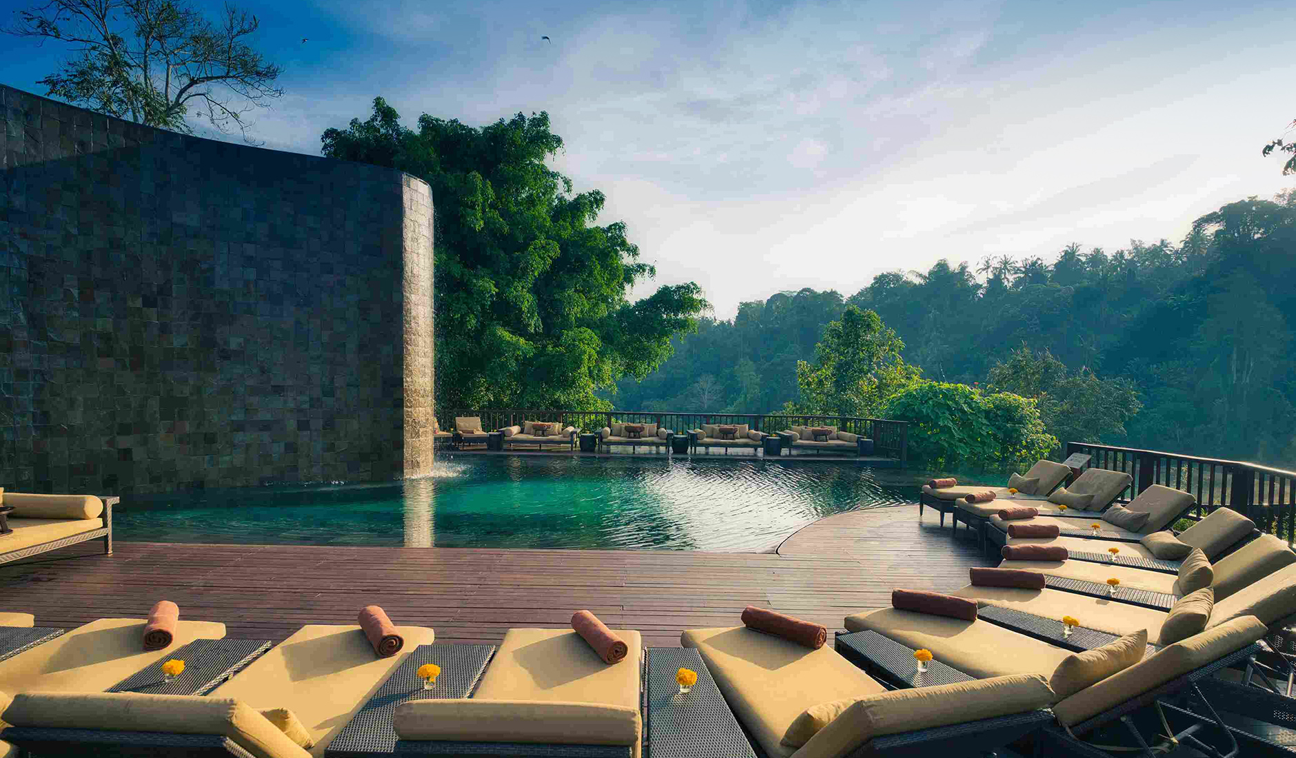 main pool in Ubud