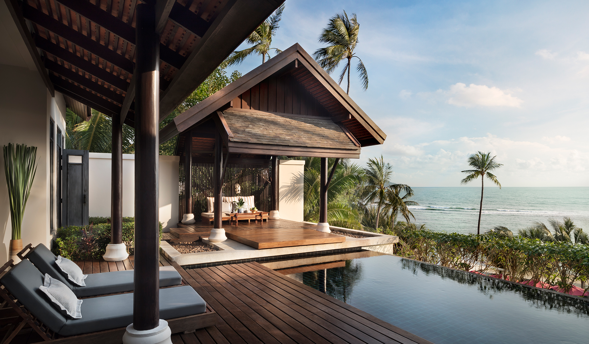 Luxurious Pool Villas and Rooms with Thai and Chinese Design at Anantara Lawana Koh Samui