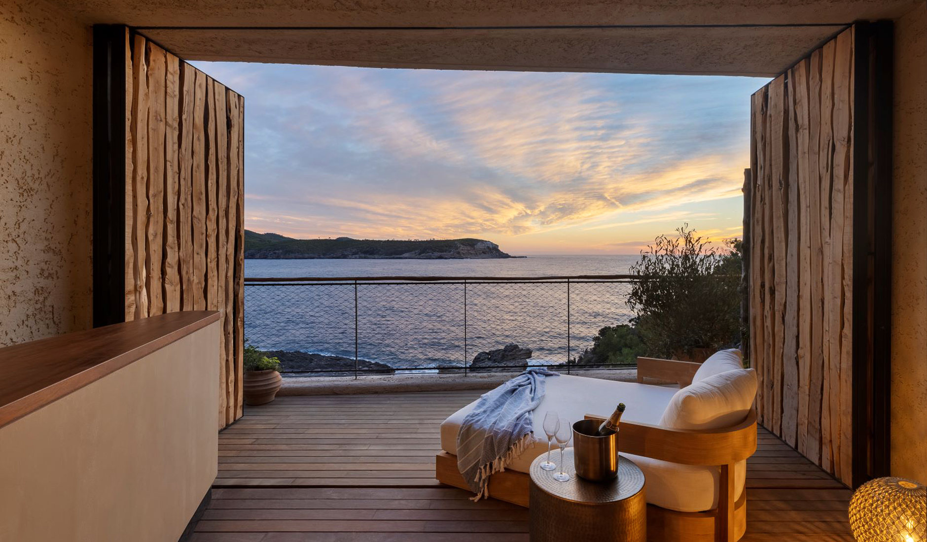 Breathtaking Sunset Views in Ibiza Resort