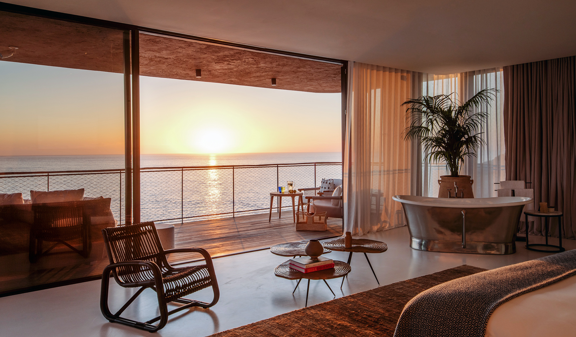Breathtaking Sunset Views in Ibiza Resort