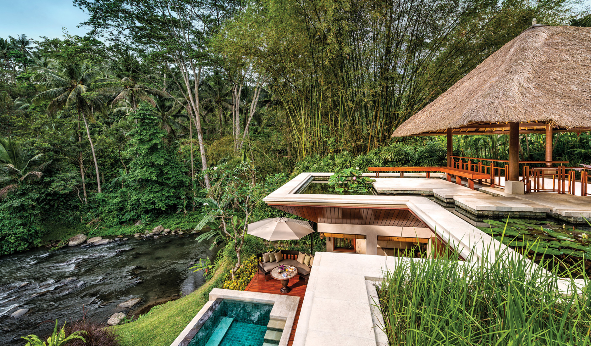 Four Seasons Resort Bali at Sayan • The Best Luxury Hotels and Resorts in Ubud, Bali, Indonesia