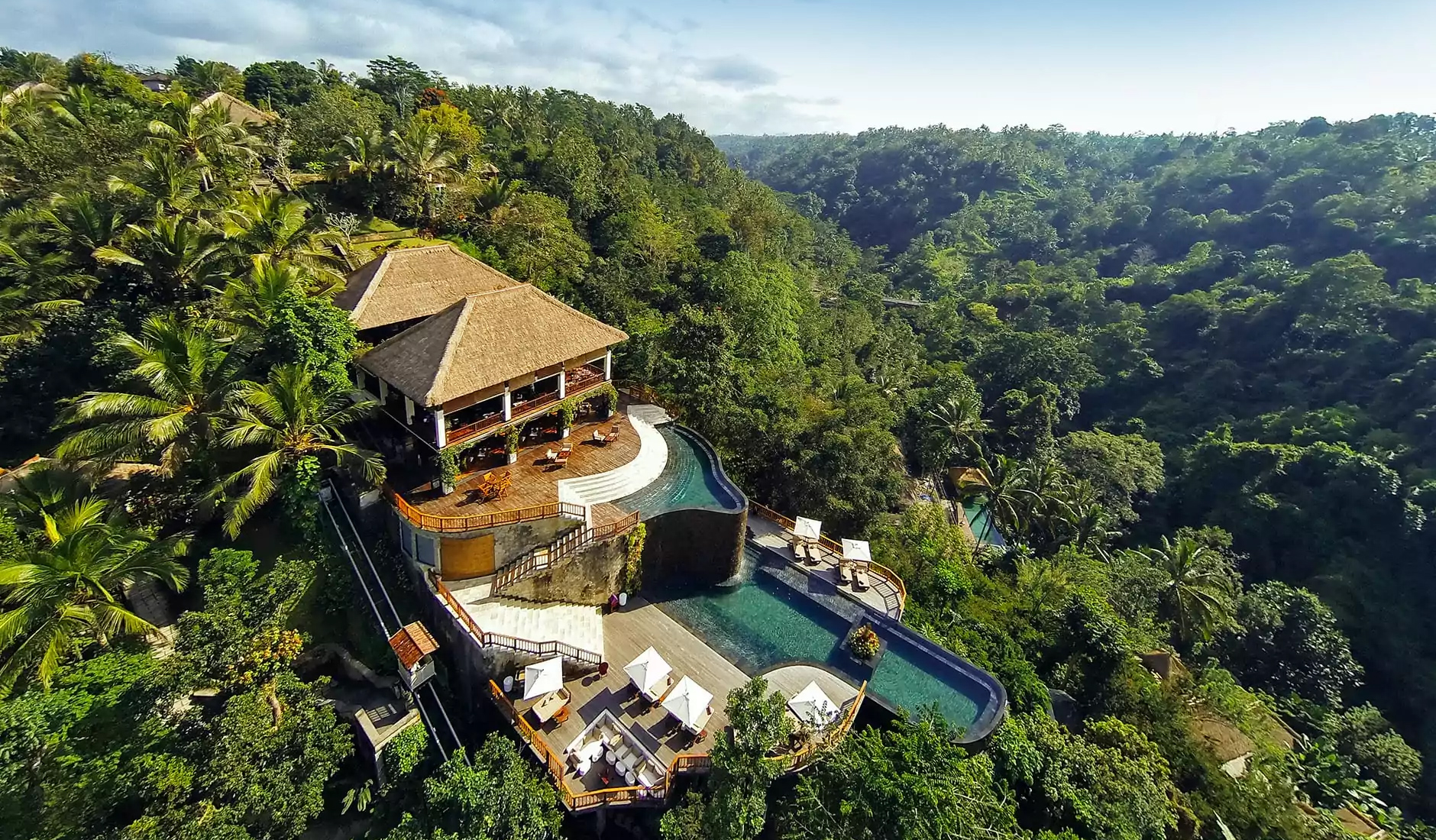 Hanging Gardens of Bali • The Best Luxury Hotels and Resorts in Ubud, Bali, Indonesia