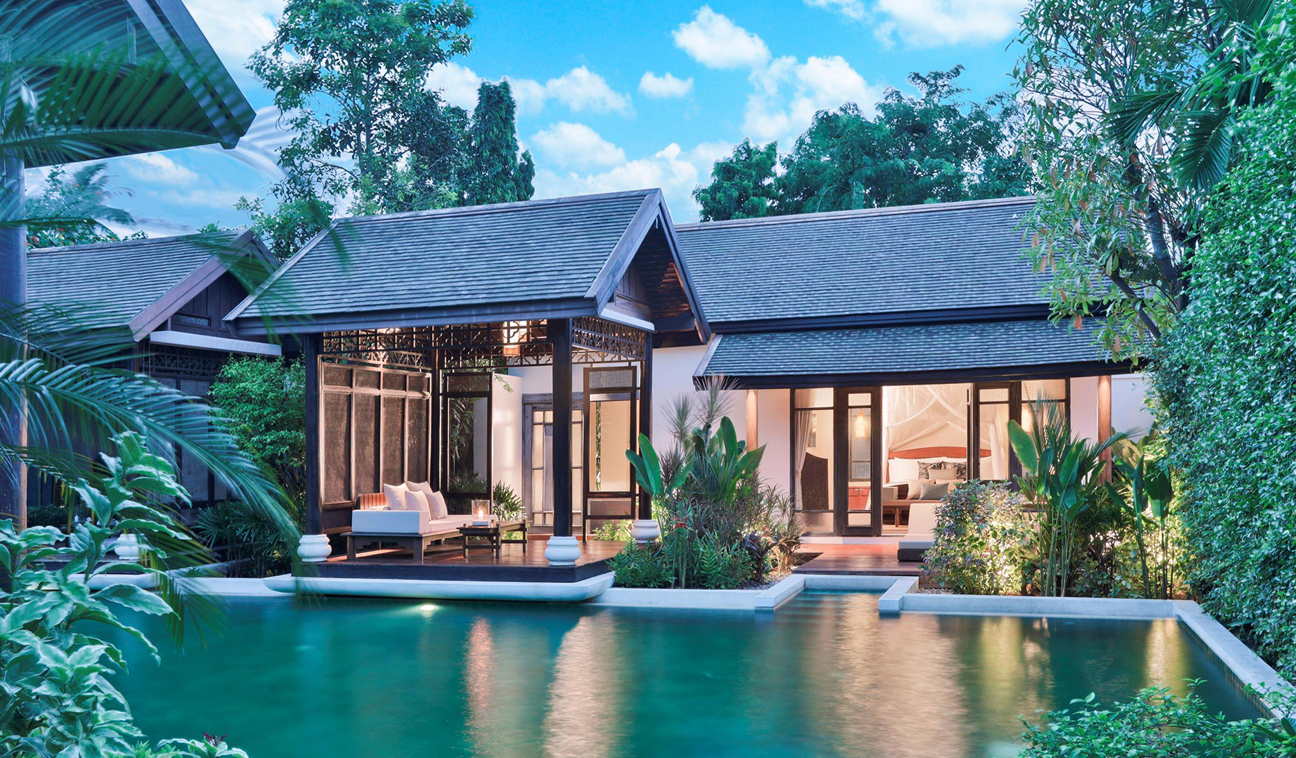Luxurious Pool Villas and Rooms with Thai and Chinese Design at Anantara Lawana Koh Samui