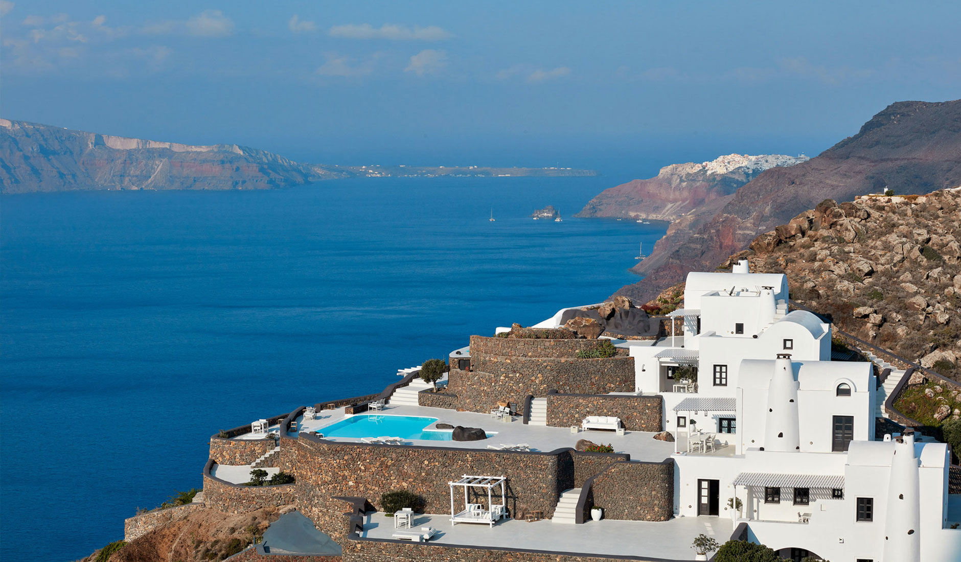 Aenaon Villas • The Best Luxury and Boutique Hotels in Santorini, Greece